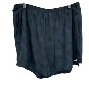 Alphalete‎ Athletic Shorts Men's XL Black Camo Gym Workout Running Performance